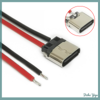 Jizha 5pcs USB Type-C 2P เชื่อมสายเชื่อมต่อหญิงสำหรับชาร์จโทรศัพท์มือถือ