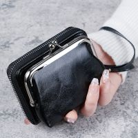 Women Wallets Short Pu Leather Purses Zipper Hasp Purse Multifunctional Large Capacity Money Bag for Women Coin Card Holders