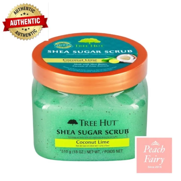 Tree Hut Shea Sugar Scrub Coconut Lime 510g Lazada Ph 6377