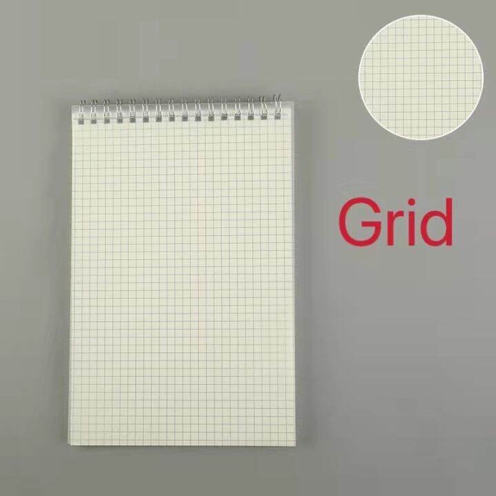 MUJI Spiral Note Book Lined Grid Dotted Blank A5/B5 Size notebook Lazada PH