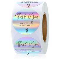 hot！【DT】✸  50pcs Thank You Stickers 1inch Small Business Adhesive Labels for Boutiques Wrapping Supplies