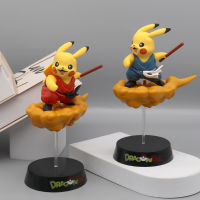 ! เครื่องประดับรถ Pokémon Pokemon Pikachu Sun Wukong ตีลังกาเมฆรูปของขวัญอุปกรณ์ต่อพ่วง