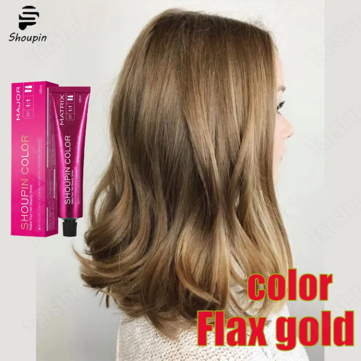 SHOUPIN Hair Dye Cream (6 Colors) Health Fragrant No Stimulation No Ammonia  Permanent Easy To Color