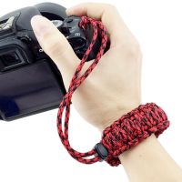 Besegad สายรัดข้อมือสายคล้องมือกล้องดิจิตอล,พาราคอร์ดแบบถักสำหรับ Nikon Canon Sony Pentax Minolta Panasonic SLR DSLR