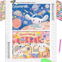 【LZ】 Cinnamon Diamond Painting Full Diamond 2023  Handmade DIY Diamond Painting Childrens New Stick-on Crystals Educational Painting