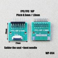 1pc FPC FFC Adapter Board 0.5mm 1.0mm To 2.54mm Connector Straight Needle And Curved Pin 6 8 10 12 20 30 40 50 60 80Pin WP 054