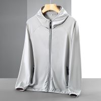 【YF】 UPF 50  UV Sun Protection Clothing Men Hoodie Windbreaker Breathable Ultrathin Sunscreen Jacket Outdoor Fishing Running