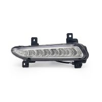 Car DRL LED Fog Light for Geely Emgrand EC718 EC7 2014-2016 Auto Driving Lamp Daytime Running Light Bumper Lamp