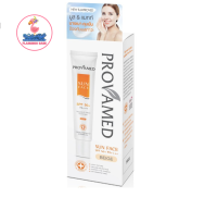 Provamed Sun Face SPF50+ (Beige) 30g ครีมกันแดดสำหรับผิวหน้า