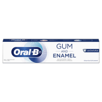 ยาสีฟัน Oral-B Gum and enamel toothpaste สูตรป้องกันฟันผุ ขนาด 160g. exp 05/25