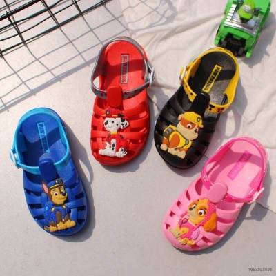 YF PAW Patrol Sandals for Kids Soft Sole Bottom Soft Sole Nonslip Breathable All Match Summer Fashion Outdoor FY