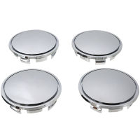 【cw】4pcs 65mm Universal Car Wheel Center Hub Cap ABS Plastic Silver Wheel Center Cover Without Logo for Wheels Tires &amp; Parts