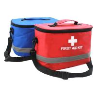 1St Aid Bag Mini Empty Aid Storage Bag Portable Pouch 1St Aid Fully Stocked Ems Trauma Bag Empty Medication Storage Bag Red Trauma for Tourniquet Chest Seals Bleeding Control Bandages Gauze landmark