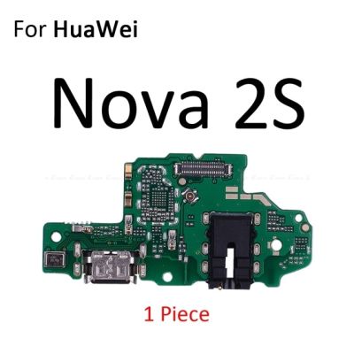 【❖New Hot❖】 anlei3 ชาร์จพอร์ตชิ้นส่วนบอร์ดเชื่อมต่อไมค์ไมโครโฟนสายเคเบิลยืดหยุ่นกับสำหรับ Huawei Nova 7i 7 6 Se 5T 4e 5i 4 3 3i 3e 2S 2i 2 Plus
