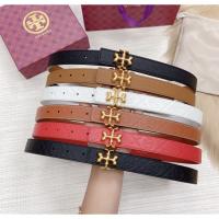 2023 new TORY BURCH TB new fashion womens belt width 2.5cm