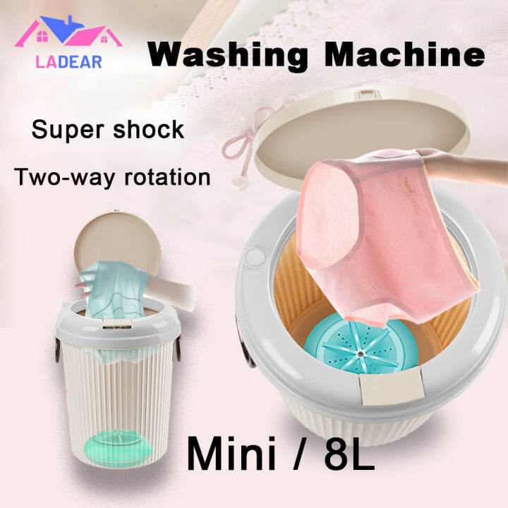 {SG} 8L Portable Mini Washing Machine Mini Washer Baby Washing Machine