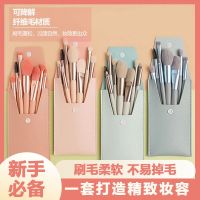 Makeup brushes for beginners 8 ultra-soft makeup brushes for beginners complete set of portable travel makeup tools