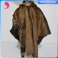 Dolity 1/6ทหารชายเสื้อคลุมเปิดโค้ท Poncho หน้าสำหรับหุ่นแอ็คชั่น12