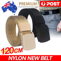 Thickened Belt Canvas Belt Belt Passing Security Inspection Smooth Buckle Belt Imitation Nylon Belt Women Belt