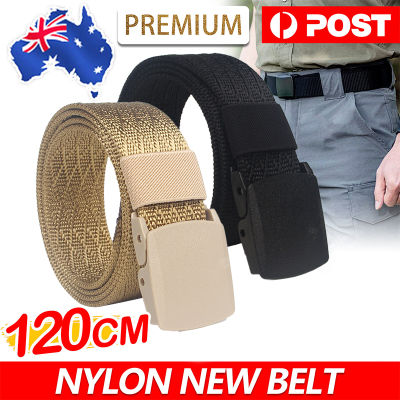 Thickened Belt Belt Passing Security Inspection POM Belt Canvas Belt Imitation Nylon Belt Women Belt Casual Belt