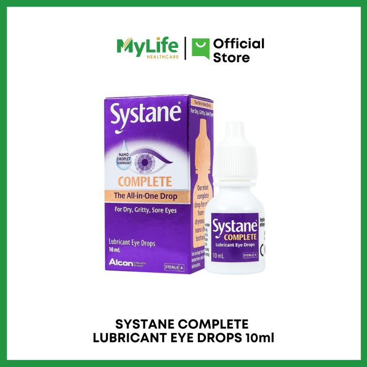 Systane Complete Lubricant Eye Drops 10ml Lazada