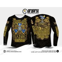 [In stock] 2023 design mens sports clothing  Alpha Phi Omega Long Sleeve t-shirt s Jersey Multicolor Full Sublimation，Contact the seller for personalized customization of the name