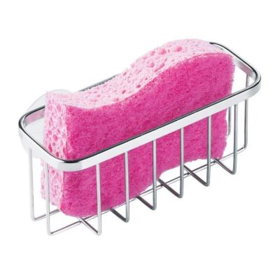 【CC】┋☽▧  Sponge Storage Powerful Cup Rack Sink Organizer for Dishwashing Supplies