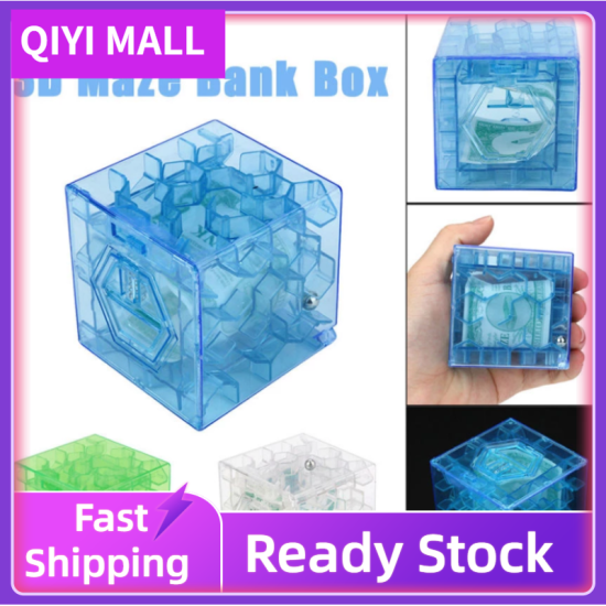 Qiyi đồ chơi rubik 3d mô hình khối lập phương ống đựng tiền dạng mê cung - ảnh sản phẩm 1