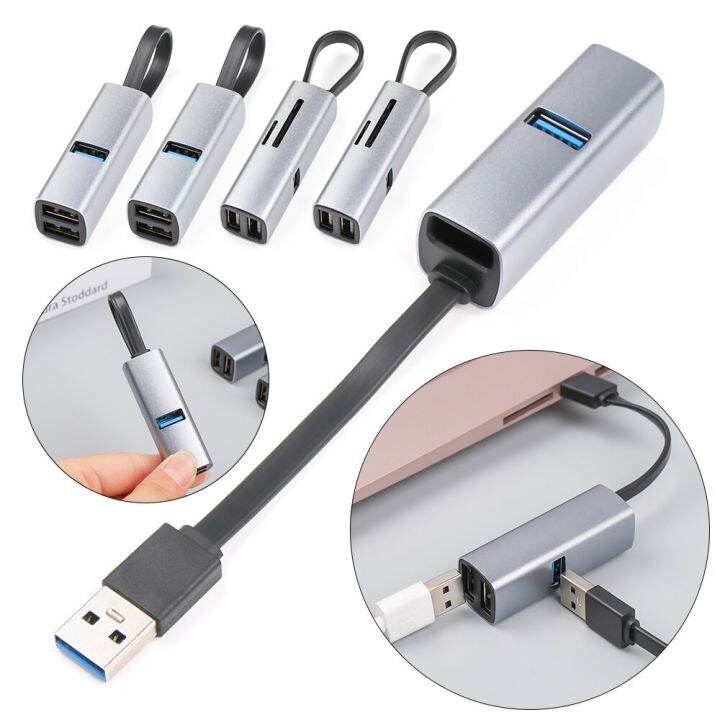usb-c-hub-type-c-dock-station-3-port-5-port-usb-3-0-splitter-expander-otg-adapter-for-mobile-phone-laptop-car-aluminium-alloy-usb-hubs