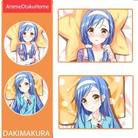 การ์ตูนอะนิเมะเราไม่เคยเรียนรู้ Furuhashi Fumino โยนหมอนปลอกหมอน Otaku เครื่องนอนตกแต่ง Dakimakura ปลอกหมอน