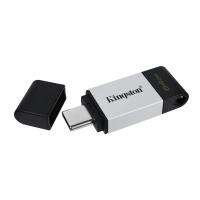 KINGSTON แฟลชไดร์ฟ Type-C รุ่น DT80 สีดำ ความจุ 64GB