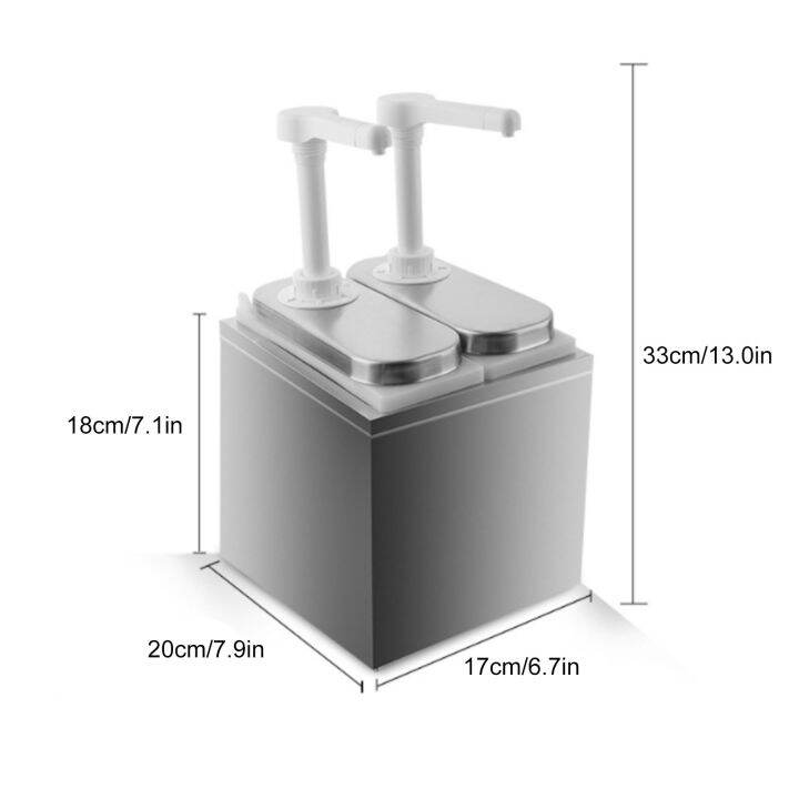 Stainless Steel Restaurant Condiment Dispensers