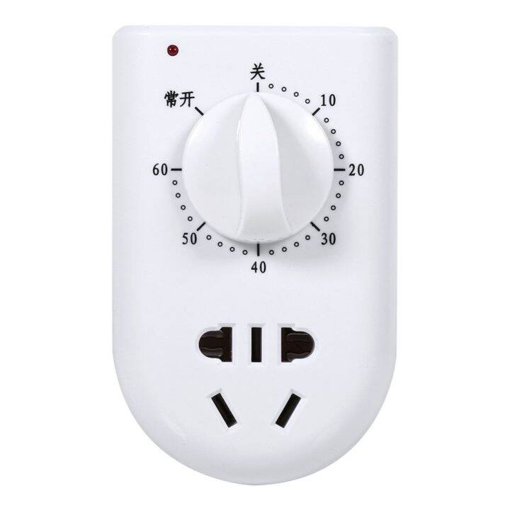 tmAc 220v 10a 60min Electronic Digital Timer Switch Countdown Control