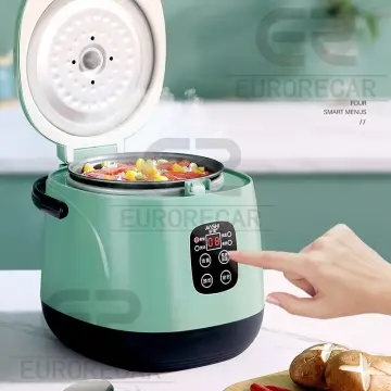 Mini Electric Rice Cooker Intelligent Automatic Household Kitchen Cooker  1-2 People Small Electric Rice Cookers 1.2L