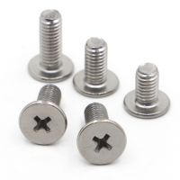 10/20/50pcs CM M2 M2.5 M3 M4 M5 M6 A2 304 Stainless Steel Cross Phillips Ultra Thin Super Low Flat Wafer Head Screw Bolt