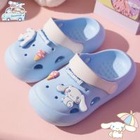 ☎☈ Anime Sanrio Childrens Slippers Kuromi My Melody Cinnamoroll Kawaii Summer Outdoors Beach Anti-Slip Sandals Baby Toys for Girls