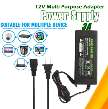 AC DC Adapter 12V 2A 4PIN for Hikvision Video Recorder 7804 7808H-SNH CWT  KPC-024F