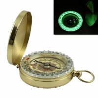 Camping Compass High Quality Navigation Hiking Pocket Brass Golden Compass Portable Compass Navigation for Outdoor Activities