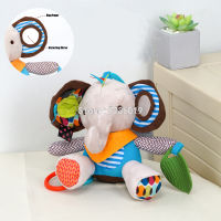 0-12 Month Infant Baby Rattles Toys Soft Cotton Infant Pram Stroller Car Bed Rattles Hanging Animal Plush Rattle Toy For Newborn