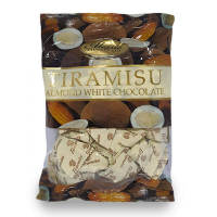 Alessio  Cioccolato Tiramisu Almond White Chocolate ขนาด 200 กรัม BBF.07/08/24