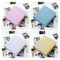A5 3 Ring Glitter Photo Album 6x4 Kpop Photocard Collection Book 2 4 Grid Polaroid Binder Refill Page 4 Pocket Sleeves Acid Free  Photo Albums