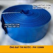 Ống bạt bơm nước phi 120MM cuộn 20M - ống bạt cốt dù tải nước