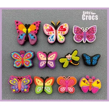 Flower Butterfly Jibbitz Croc Charms