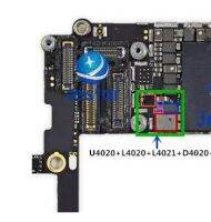 U4020 Ic แบล็คไลท์6S ชุดอุปกรณ์สำหรับ Iphone 10ชุด/ชุดตัวกรองแสง L4021 L4020ไดโอด D4020 D4021ตัวกรองไฟแบ็คไลท์ฟิวส์