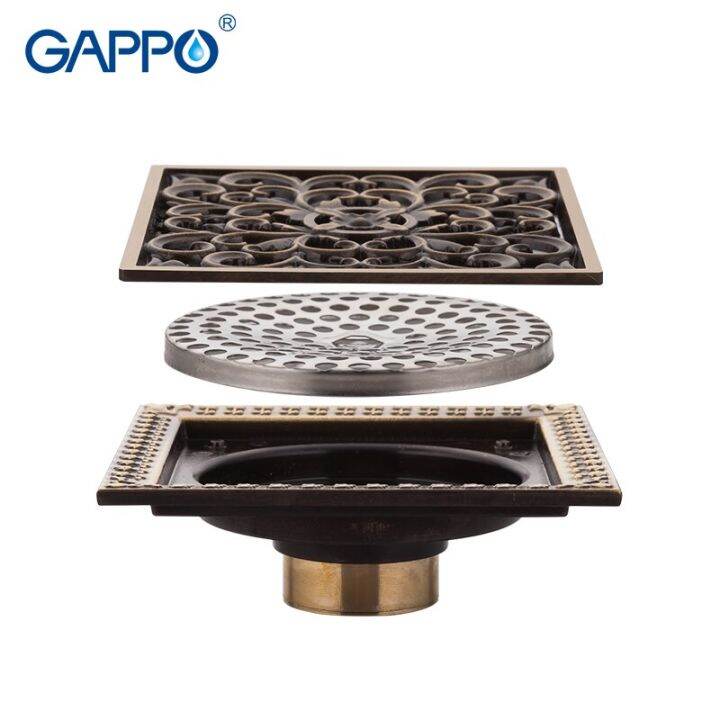 gappo-drains-antique-brass-drain-plug-bathtub-shower-drain-bathroom-floor-drains-chrome-plugs-by-hs2023