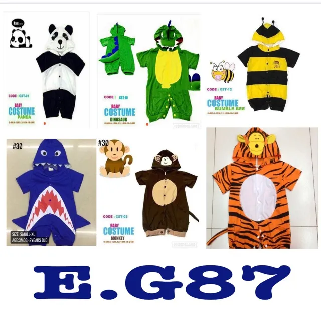 Factory direct sale  Kids Baby Animals overall Costume | Lazada PH