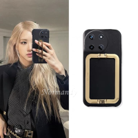 2023เคสโทรศัพท์ใหม่ Realme 11 Pro Pro + RealmeC51 C51 NFC 4G 5G มีสีสันผิวสัมผัสเคสซิลิโคน TPU นิ่มพร้อมขาตั้งโลหะแฟชั่นฝาครอบหลังกันกระแทกกล้องแบบรวมทุกอย่าง