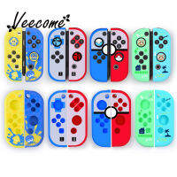 【 Veecome?ชุดเคสซิลิโคน1ชุดสำหรับ Nintendo Switch จอยที่สามารถนำมาประกอบกันได้ Splatoon 3ฝาครอบตัวควบคุมสวิตช์