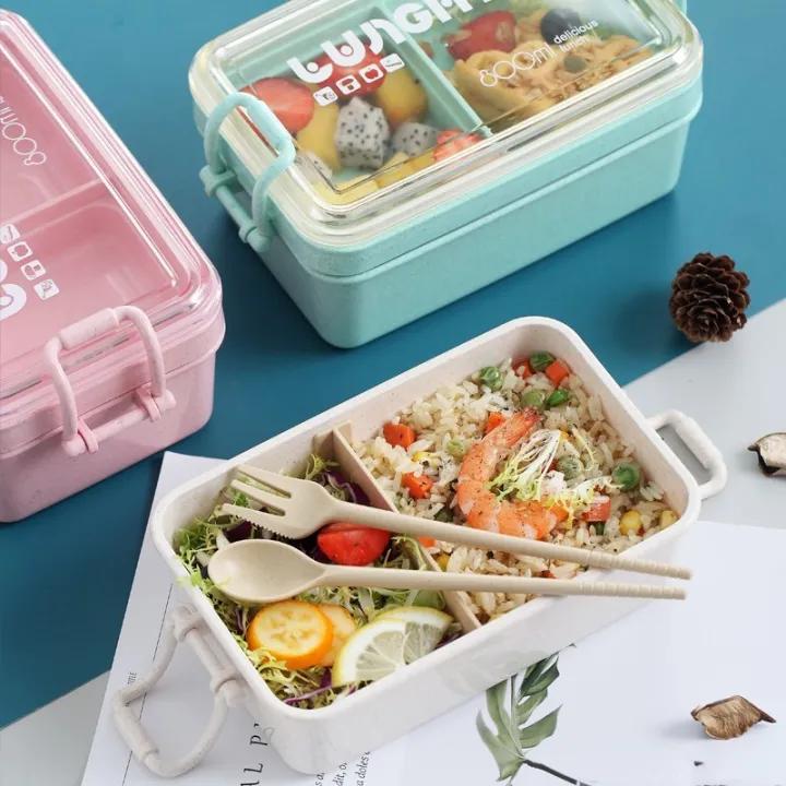 LUNCH BOX DELICIOUS SET // Lunch Box Set Kotak Tempat Bekal Makan Anti