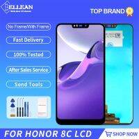 Catteny Gratis Ongkir 6.26นิ้วอะไหล่ซ่อมจอแสดงผลสำหรับ Honor 8C Lcd พร้อมชุดหน้าจอสัมผัส Digitizer พร้อมกรอบ